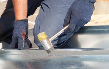 Goosey metal flat roofing repairs