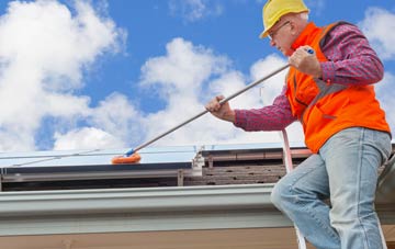 Goosey soft wash roof cleaning